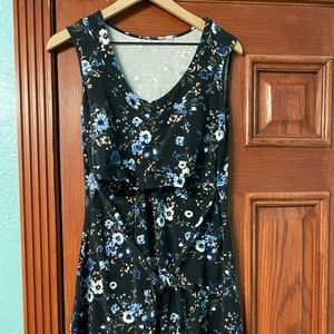 Floral nursing dress